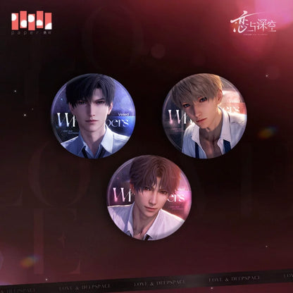 Love and Deepspace - [Veiled Whispers] Series - Badge/Pin