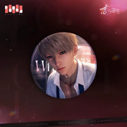 Love and Deepspace - [Veiled Whispers] Series - Badge/Pin