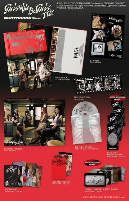 ITZY - [Girls Will Be Girls] (Photobook ver.)