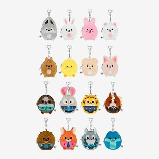 (Pre-order) STRAY KIDS - [SKZOO X ZOOTOPIA2 POP-UP STORE MD] PLUSH COIN POUCH