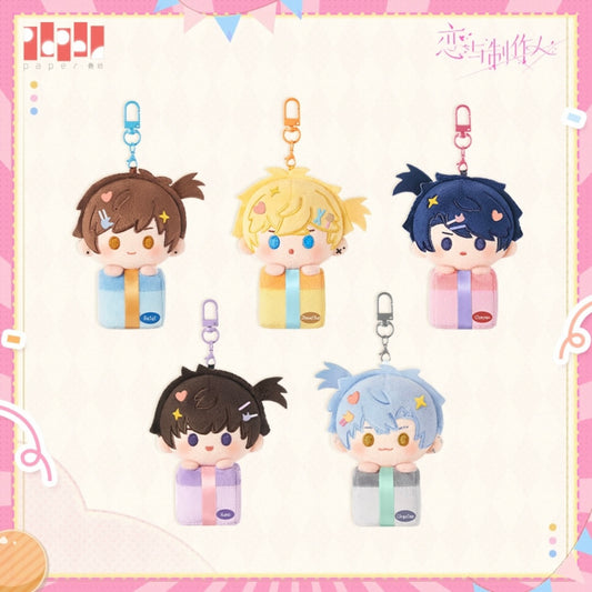 (Pre-order) EVOLxLOVE/恋与制作人 - 万万没想到系列 Plush Keychain  (All 5 Types)