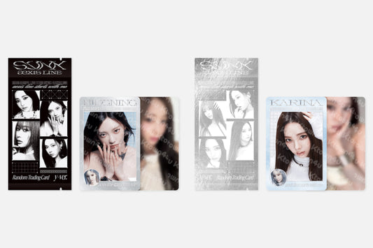 (Pre-order) AESPA - [SYNK: aeXIS LINE MD] Random Trading Card Set