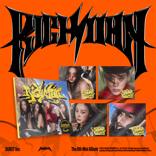 (Pre-order) AESPA - 6th Mini Album [Rich Man] (BURST Ver.)