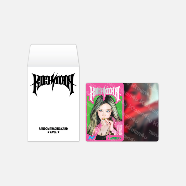 (Pre-order) AESPA - [aespa WEEK - #Rich_Man MD] Random Trading Card Set