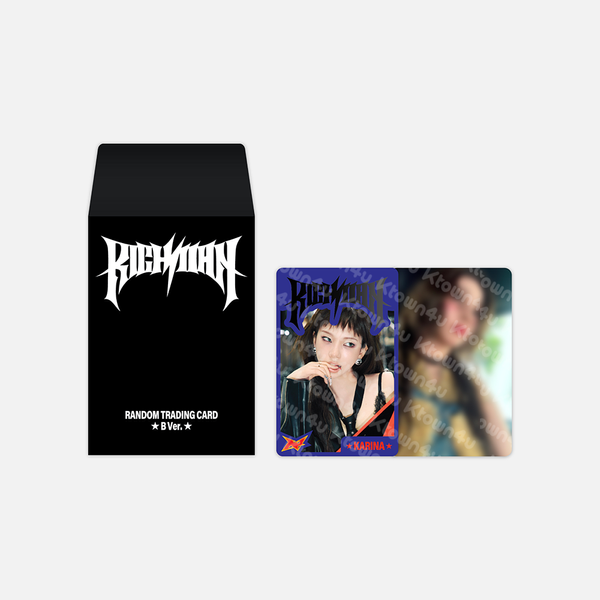 (Pre-order) AESPA - [aespa WEEK - #Rich_Man MD] Random Trading Card Set