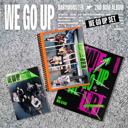 (Pre-order) BABYMONSTER - 2nd Mini Album [WE GO UP]