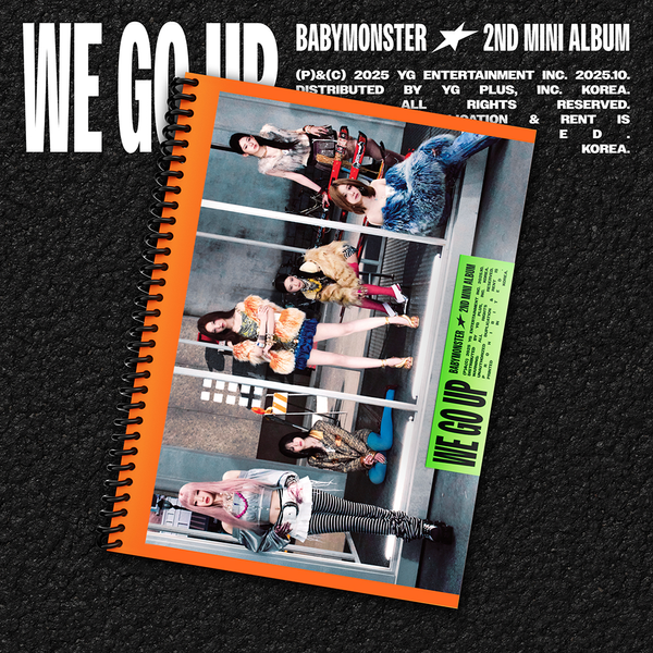 (Pre-order) BABYMONSTER - 2nd Mini Album [WE GO UP]