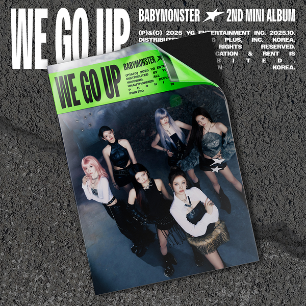 (Pre-order) BABYMONSTER - 2nd Mini Album [WE GO UP]