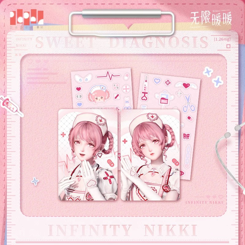 (Pre-order) INFINITY NIKKI/无限暖暖 - [Sweet Diagnosis 甜蜜诊断系列] - Photocard Set