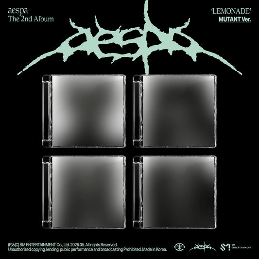 (Pre-order) AESPA - The 2nd Album [LEMONADE] (MUTANT Ver.)