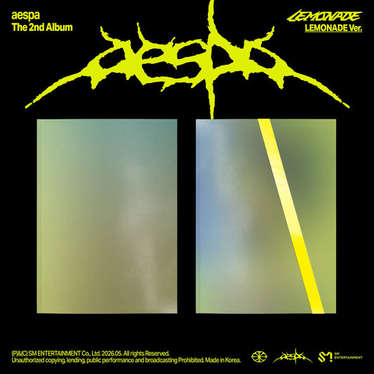 (Pre-order) AESPA - The 2nd Album [LEMONADE] (LEMONADE Ver.)