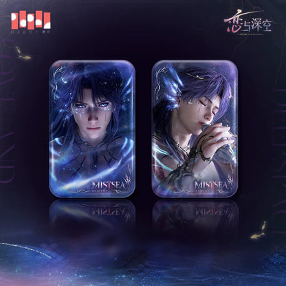 (Pre-order) Love and Deepspace - [Rafayel: Lemurian Sea God] 祁煜 - Rectangular Badge/Pin