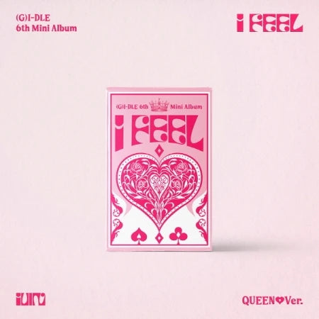 (G)I-DLE - 6th Mini Album [I Feel] (3 Versions)