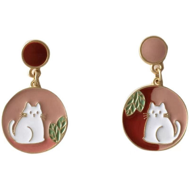 Cute Kitten Earrings