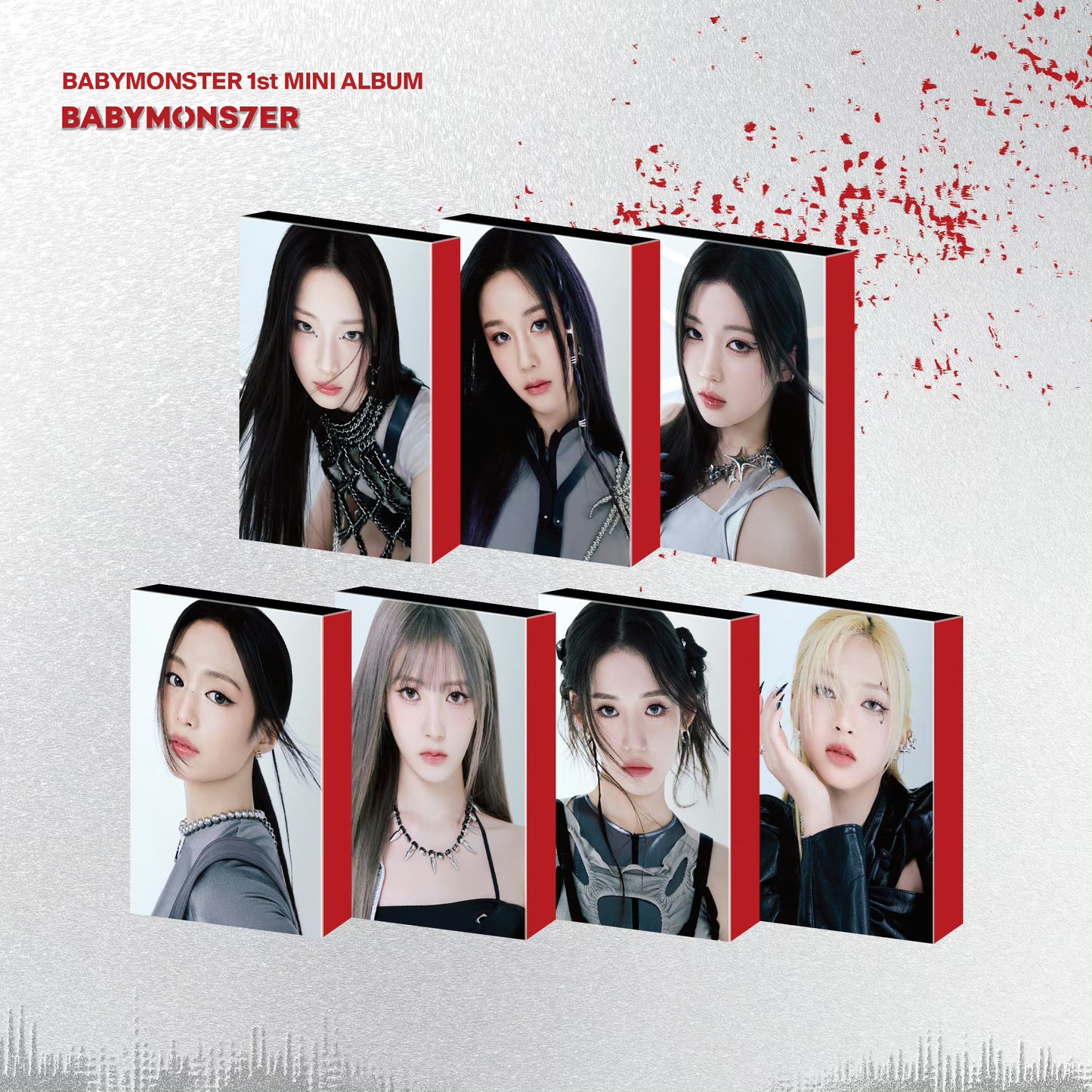 BABYMONSTER - 1st Mini Album [BABYMON7ER] (YG Tag Album ver.)