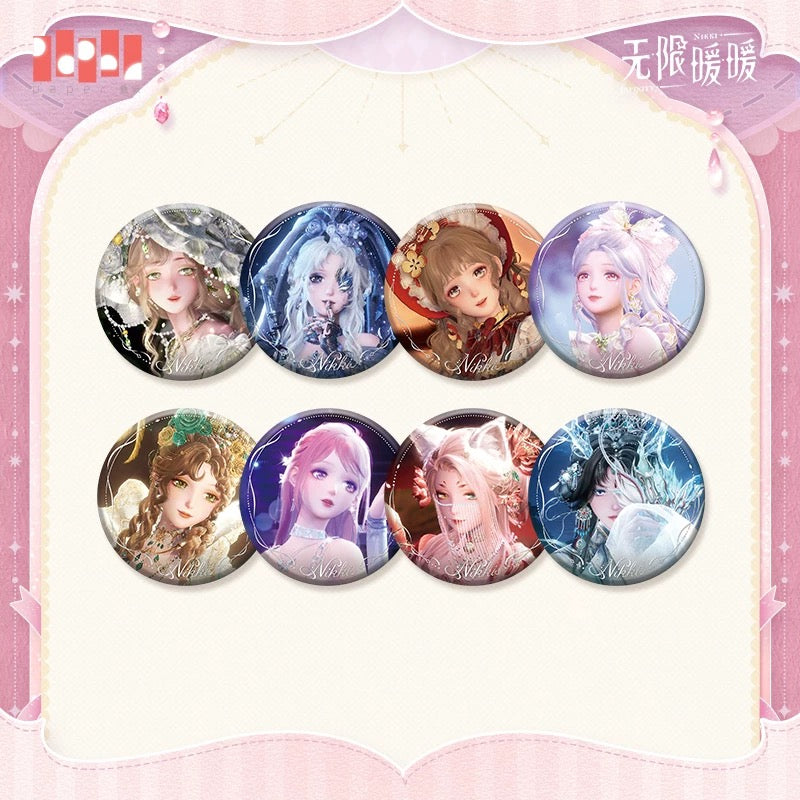 (Pre-order) INFINITY NIKKI/无限暖暖 - [Lingering Echo 聆念异想集系列] - Badge/Pin (Random)