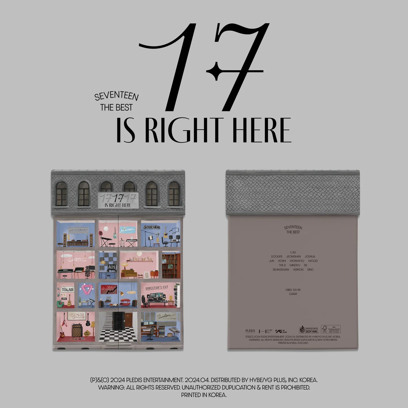 SEVENTEEN - Best Album [17 Is Right Here]