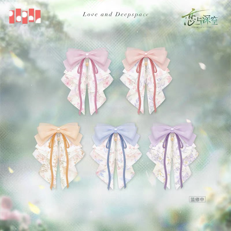 (Pre-order) Love and Deepspace - [Spring and Flowers 春天对花所做的事系列] - Ribbons Hair Clip