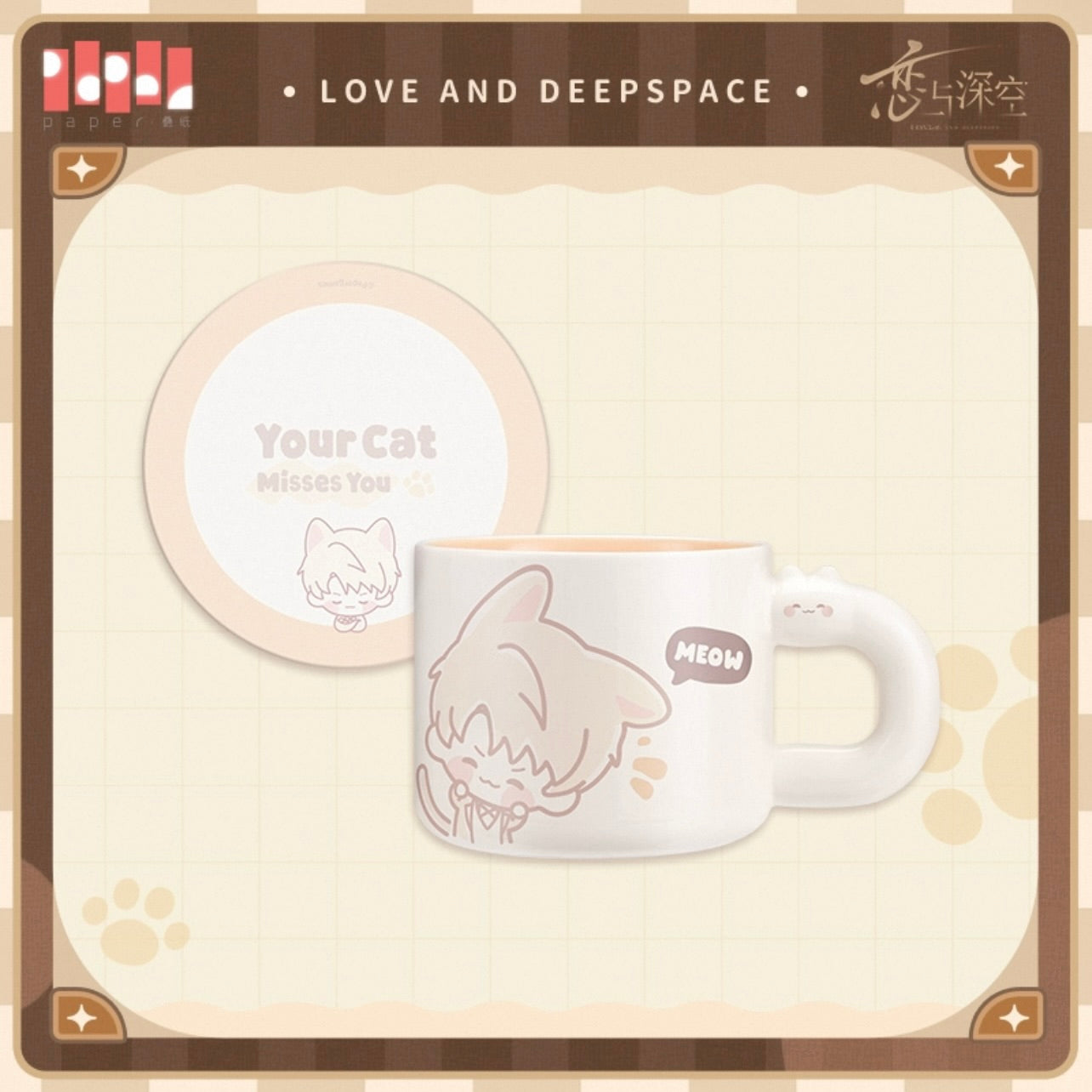 (Pre-order) Love and Deepspace - [Your Cat Missed You] - Mug