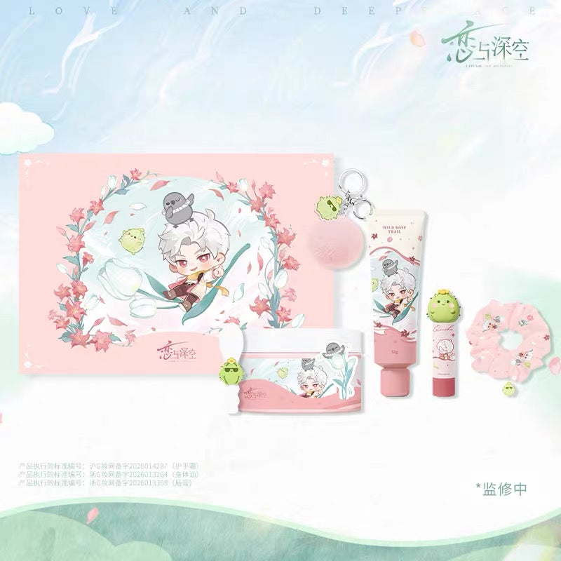 (Pre-order) Love and Deepspace x AMORTALS Collaboration [Forest Breath 林屿呼吸系列] - Skincare Gift Set (Sylus)