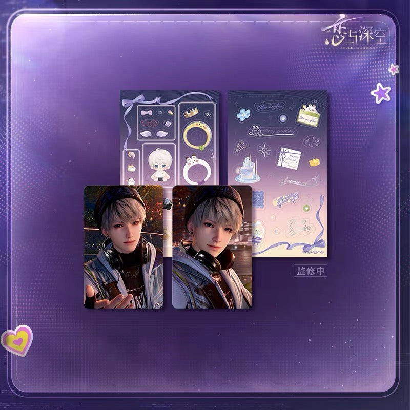 (Pre-order) Love and Deepspace - Xavier 沈星回 2026 Birthday Photocard Set
