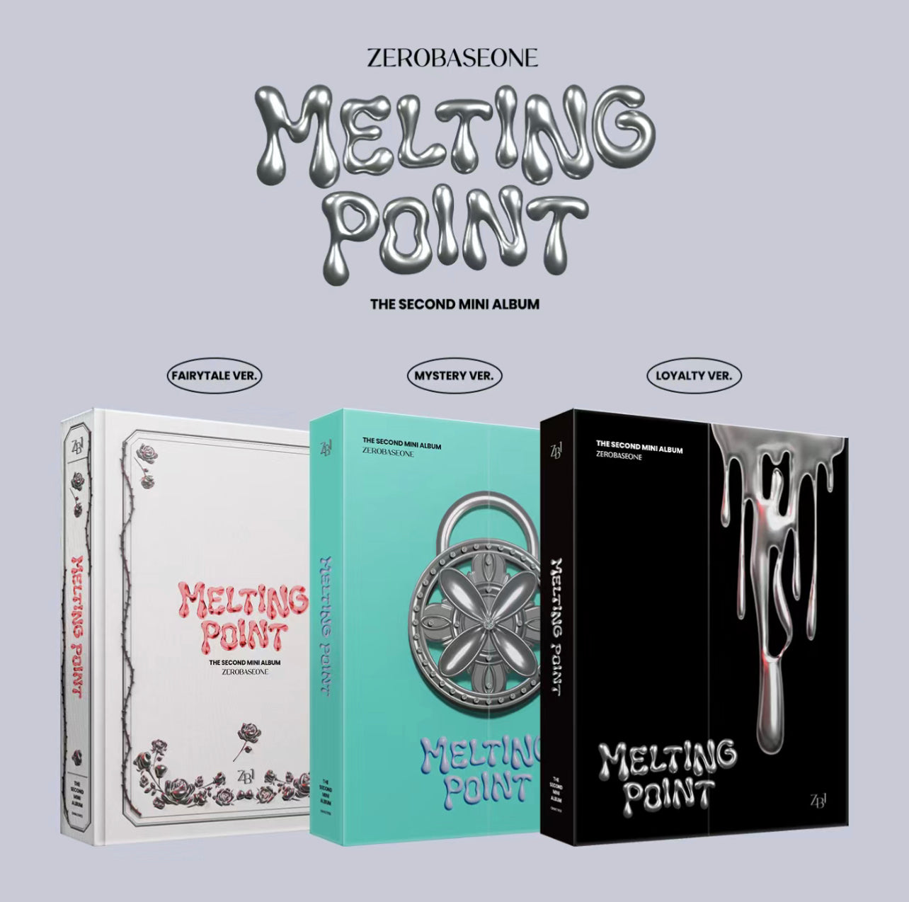 ZEROBASEONE(ZB1) - 2nd Mini Album [Melting Point](3 Versions)