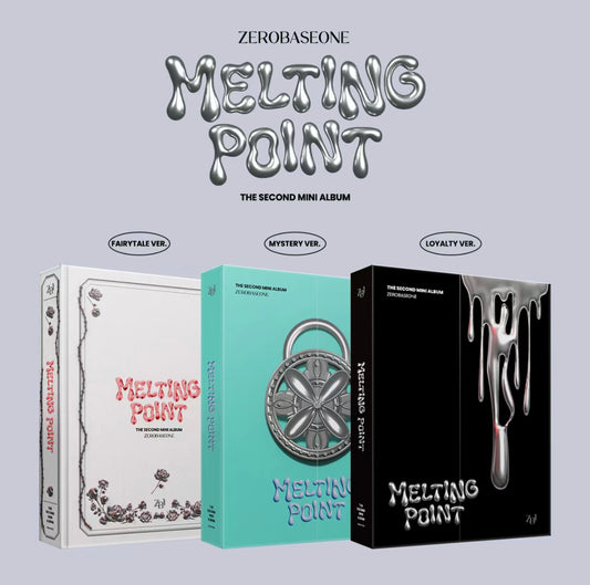 ZEROBASEONE(ZB1) - 2nd Mini Album [Melting Point](3 Versions)