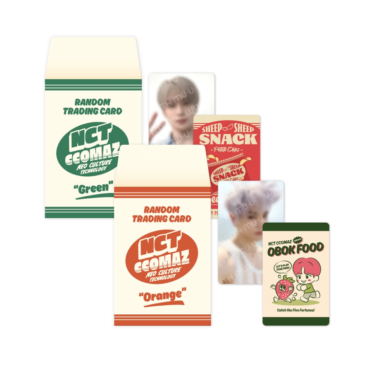 NCT - CCOMAZ Grocery Store 2nd MD Trading Card (1 Pack)