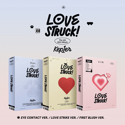 KEP1ER - The 4th Mini Album [Lovestruck!] (3 Versions)