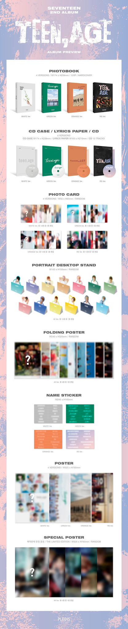 SEVENTEEN - Vol.2 [TEEN,AGE]