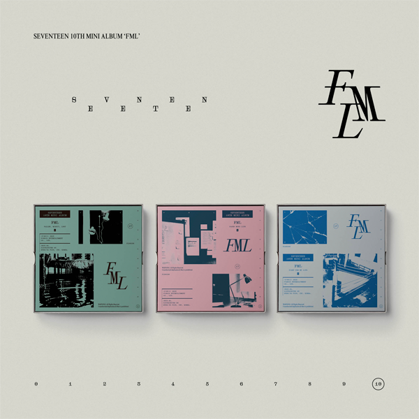 SEVENTEEN - 10th Mini Albums [FML] (3 Versions)