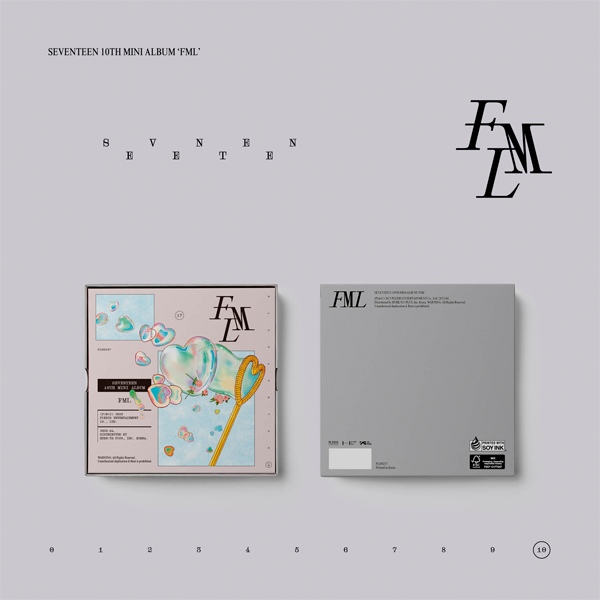 SEVENTEEN - 10th Mini Album [FML] (Carat Version) (Random)