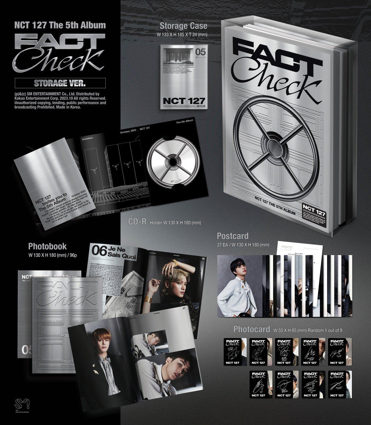 NCT 127 - 5th Album [Fact Check] (Storage Version)