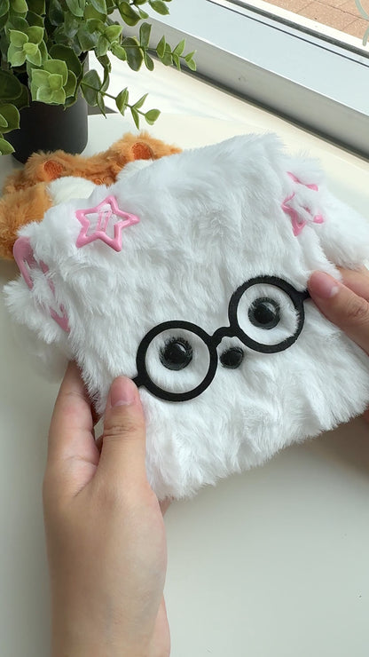 Furry Single Grid Loose-Leaf Photo Binder